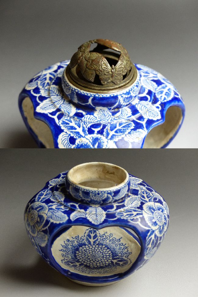 915『獅子狛犬 阿吽一対』 /骨董品 古美術 古道具 アンティーク 倉庫