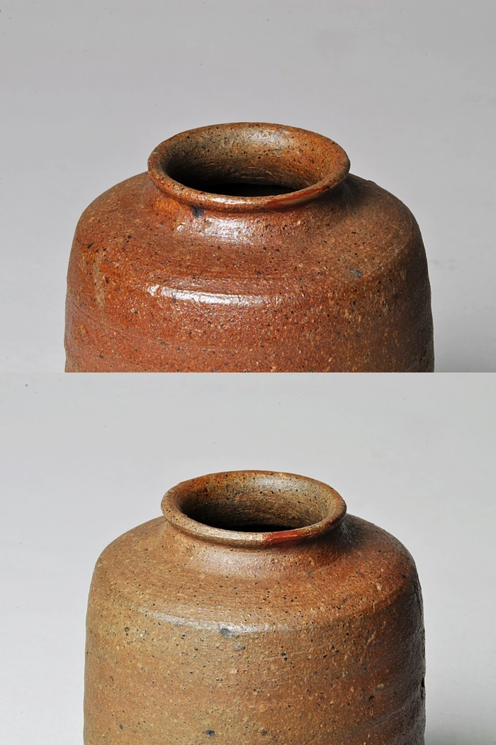 骨董品　茶道具　備前焼茶入　備前焼　肩衝茶入　美品　茶入　工芸品 備前茶入 骨董品 茶道具 備前焼茶入 備前焼 肩衝茶入 美品 茶入 工芸品