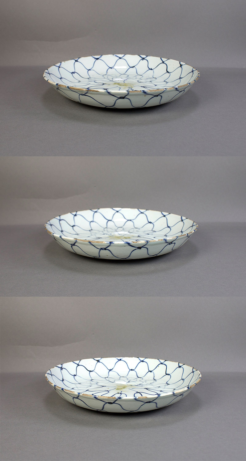 中国景徳鎮染付、魚文器 【公式通販】