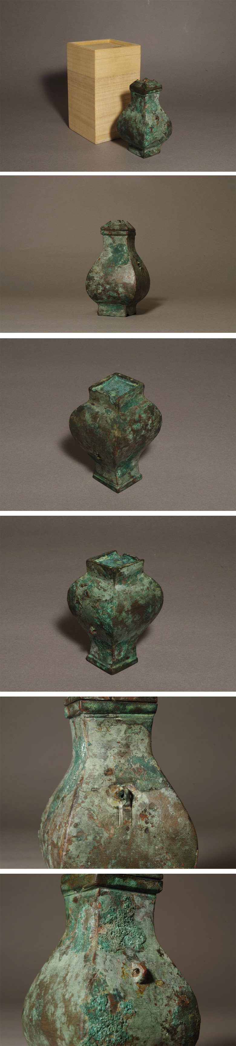 中国　古銅青銅　執壷　水注　V　R7723 中国 古銅青銅 執壷 水注 V R7723 - メルカリ