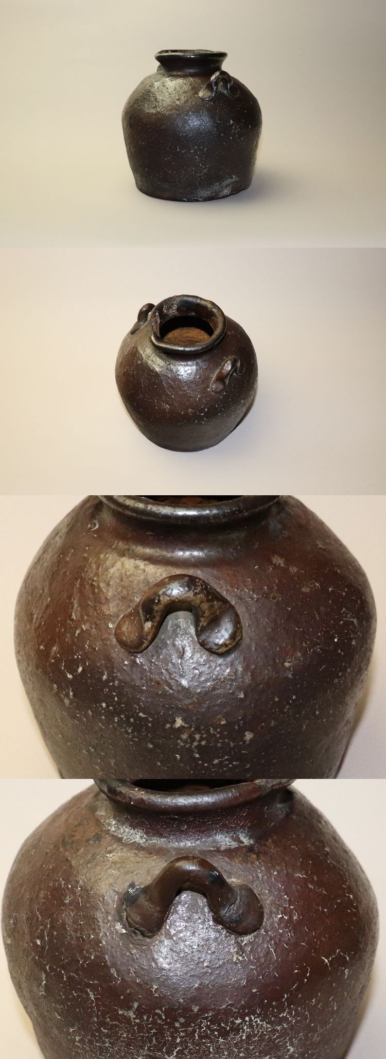 越前お歯黒壺 越前 お歯黒壷 江戸時代 | 古美術ささき