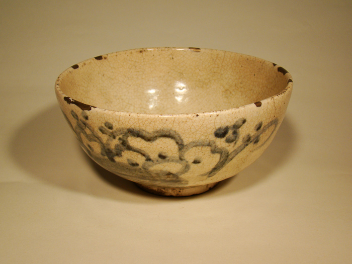 古童 - 瀬戸 太白手 染付碗 | 古美術品専門サイト fufufufu.com