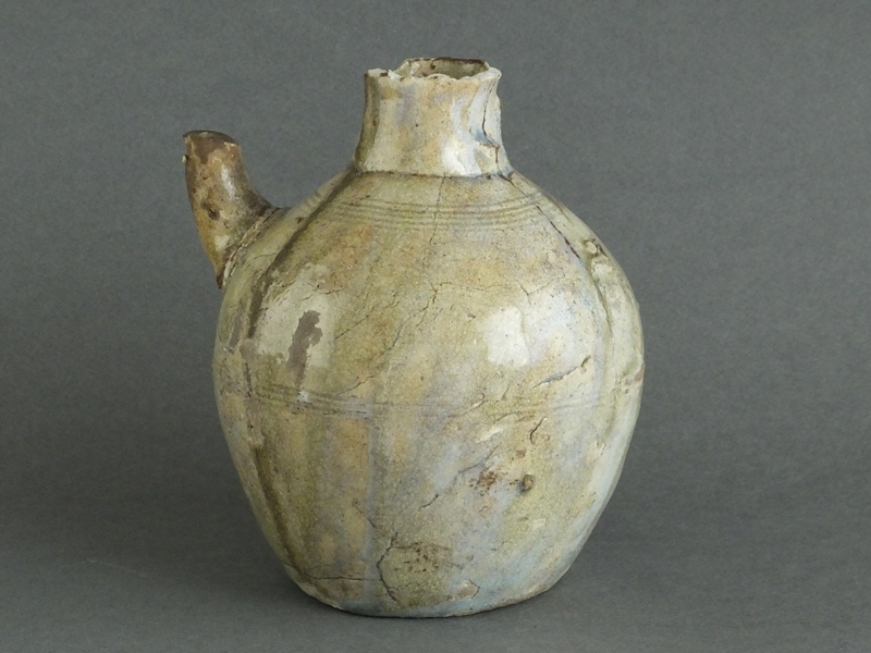 骨董 古美術 古瀬戸？ 古童 - 古瀬戸 灰釉水注 | 古美術品