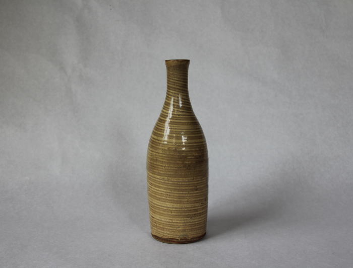 徳利□古い黄瀬戸(江戸期) とっくり 酒器 花瓶 時代物 骨董品□ 【公式