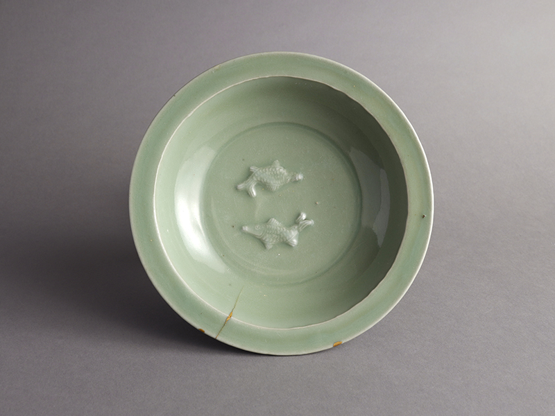 中国南宋時代青磁お皿 中国宋時代竜泉青磁お皿 中国宋時代