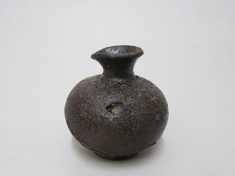 出雲焼 壺 骨董品 古美術 古瀬戸 小壷 分骨壺 鎌倉時代 陶片 発掘品 古
