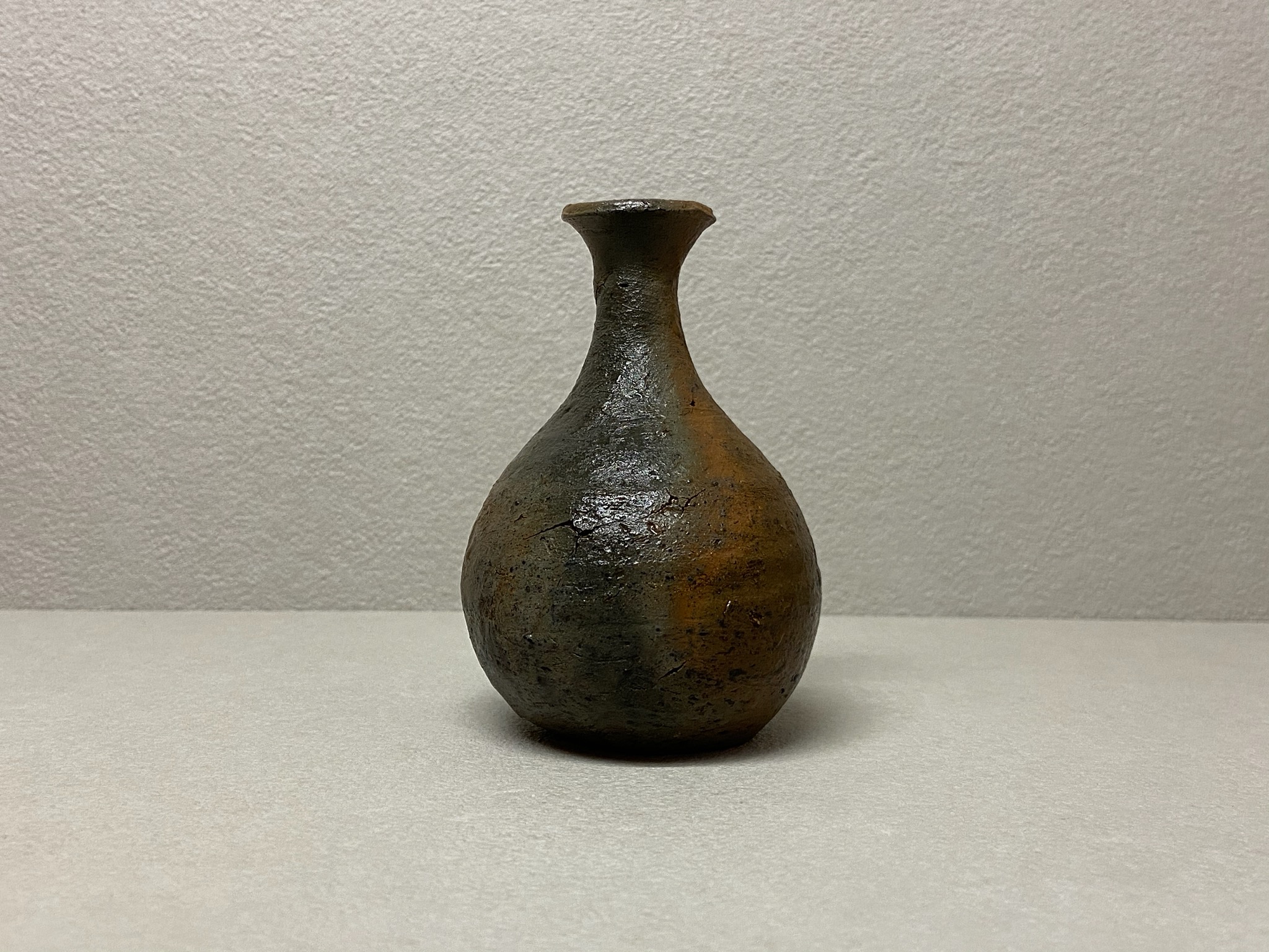 古備前 雀口 掛花入 小徳利 古備前鳶口 古美術 古道具 アンティーク