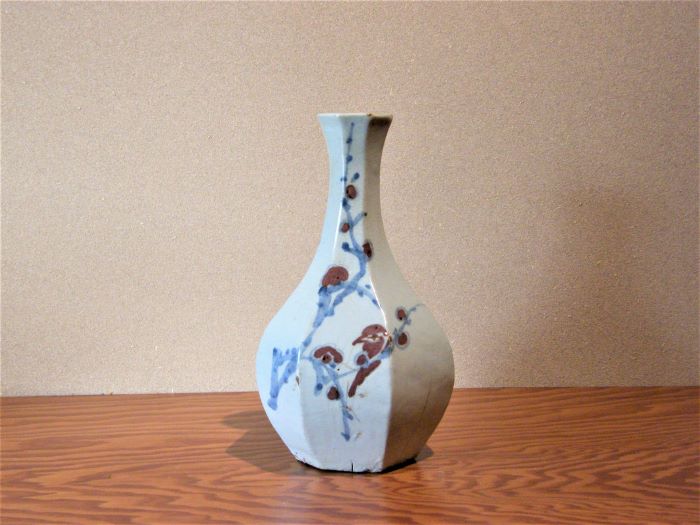 古美術 李朝 染付 徳利(K-A635) 古美術 李朝 染付 徳利(K-A635) 古美術