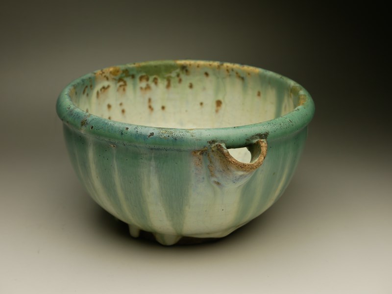 古美術 猫 - 松代焼流釉片口 | 古美術品専門サイト fufufufu.com