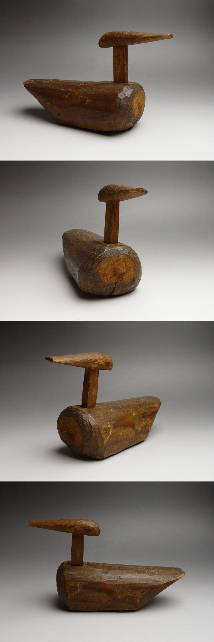 李朝古物木製鳥形入物古美術民藝骨董プロカント