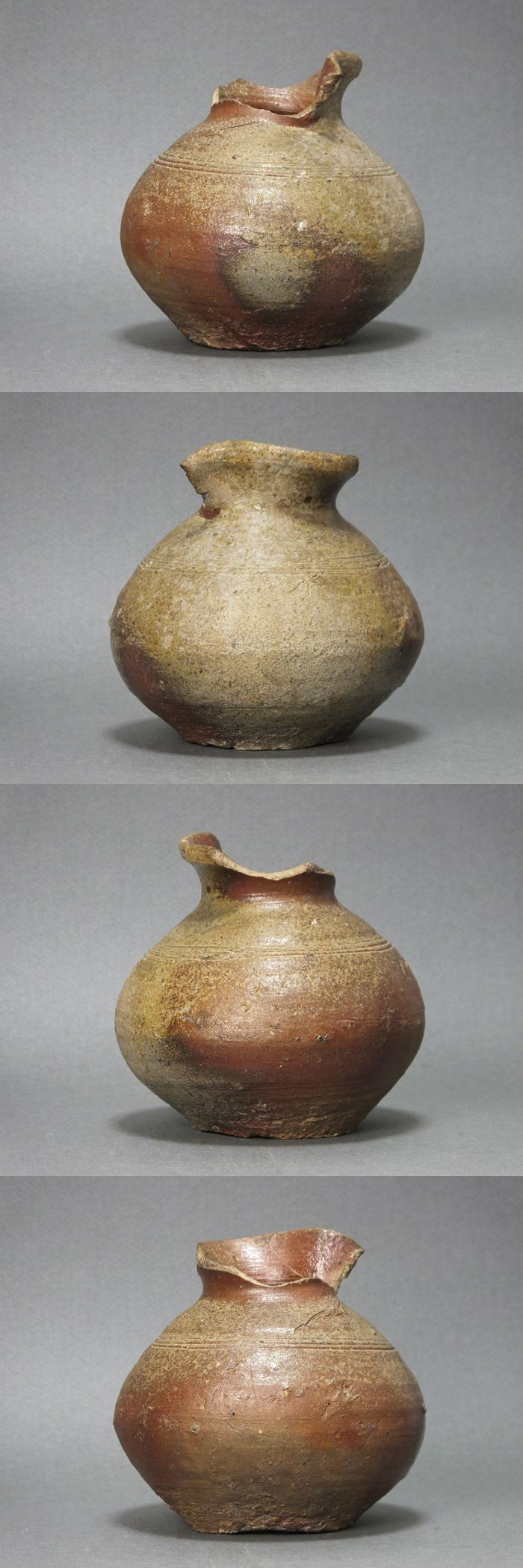 古備前 雀口 小壺 古美術 古道具 アンティーク 種壺 桃山〜江戸初