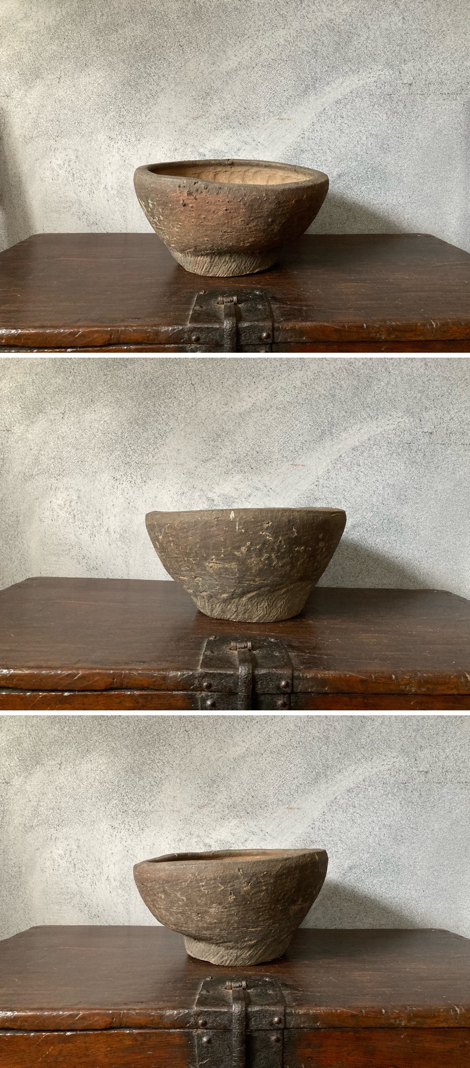 希少 種子島 能野焼 よきの焼 鉢 飾り台 置物 骨董品 古美術品 能野焼