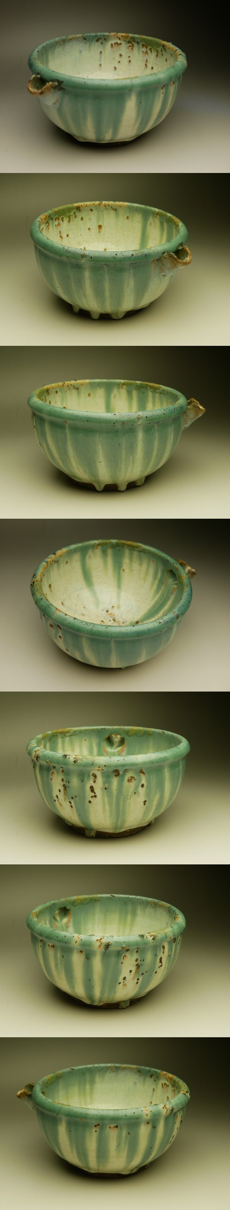 古美術 猫 - 松代焼流釉片口 | 古美術品専門サイト fufufufu.com