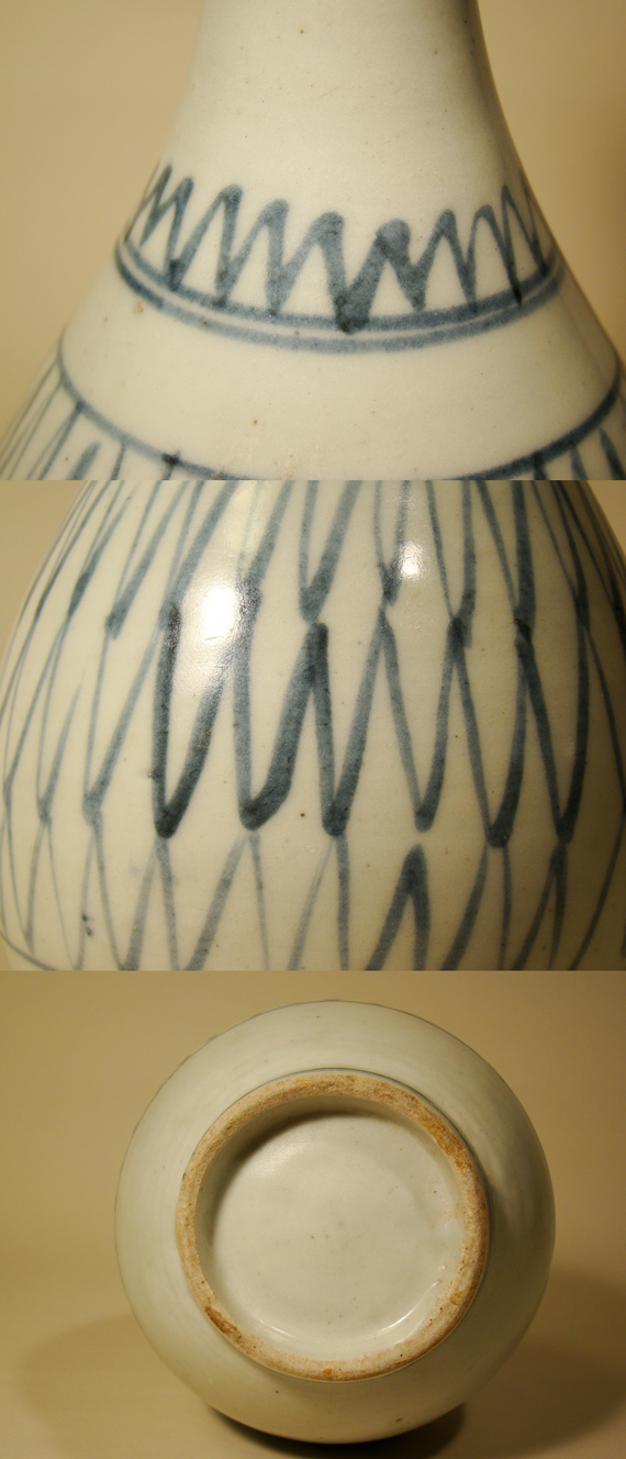 古童 - 初期伊万里 網手文 徳利 | 古美術品専門サイト fufufufu.com