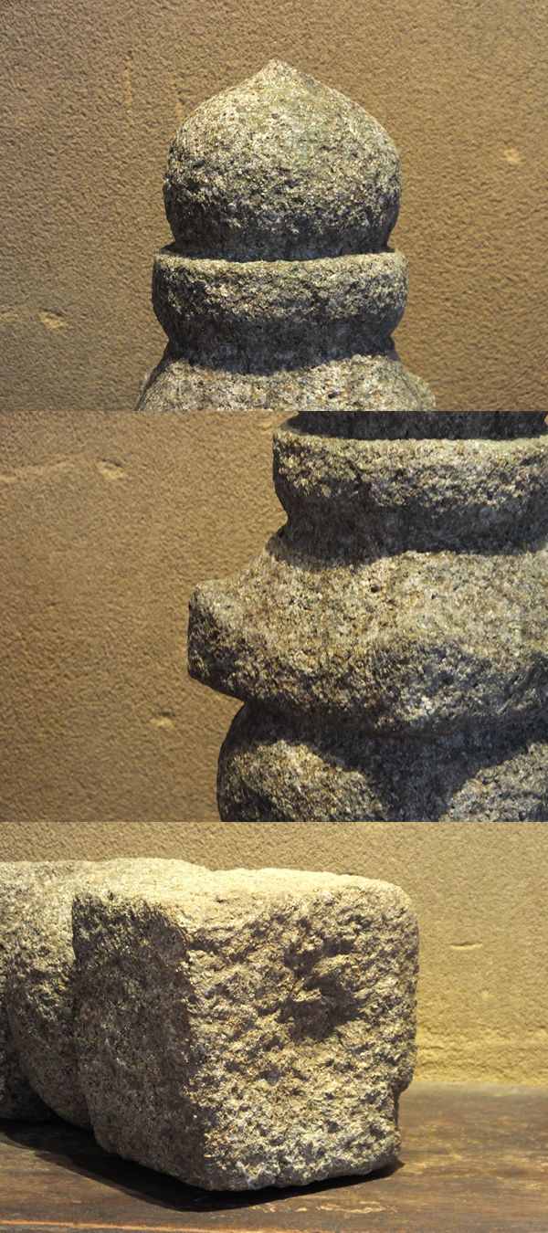 古い 一石五輪塔 古美術 仏教美術 古道具 アンティーク オブジェ