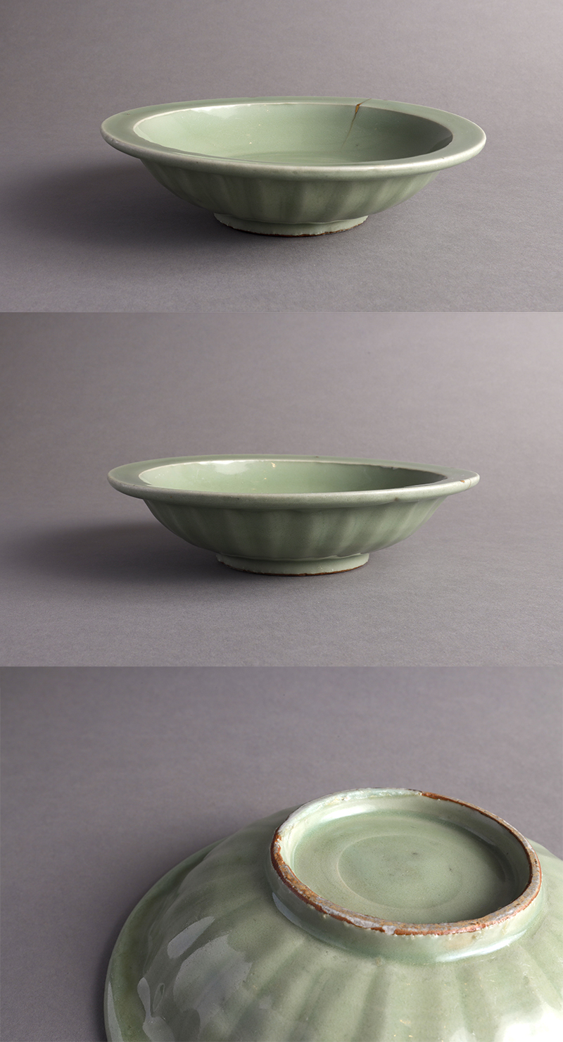 中国南宋時代青磁お皿 中国宋時代竜泉青磁お皿 中国宋時代竜泉青磁お皿