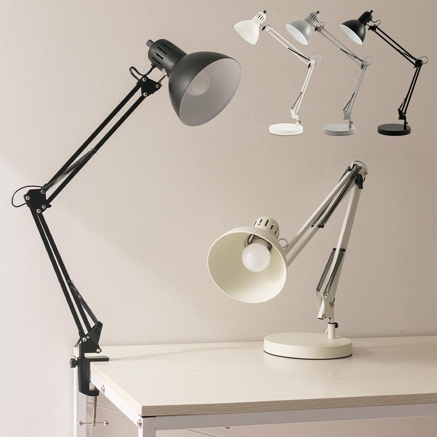 デスクライト 2way クランプタイプ 照明 ライト おしゃれ ぼん家具