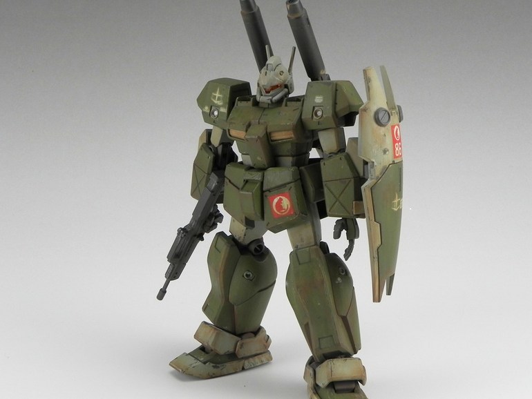 G-Work of The Day: HGUC 1/144 RGC-83 GM Cannon II Weathering Ver