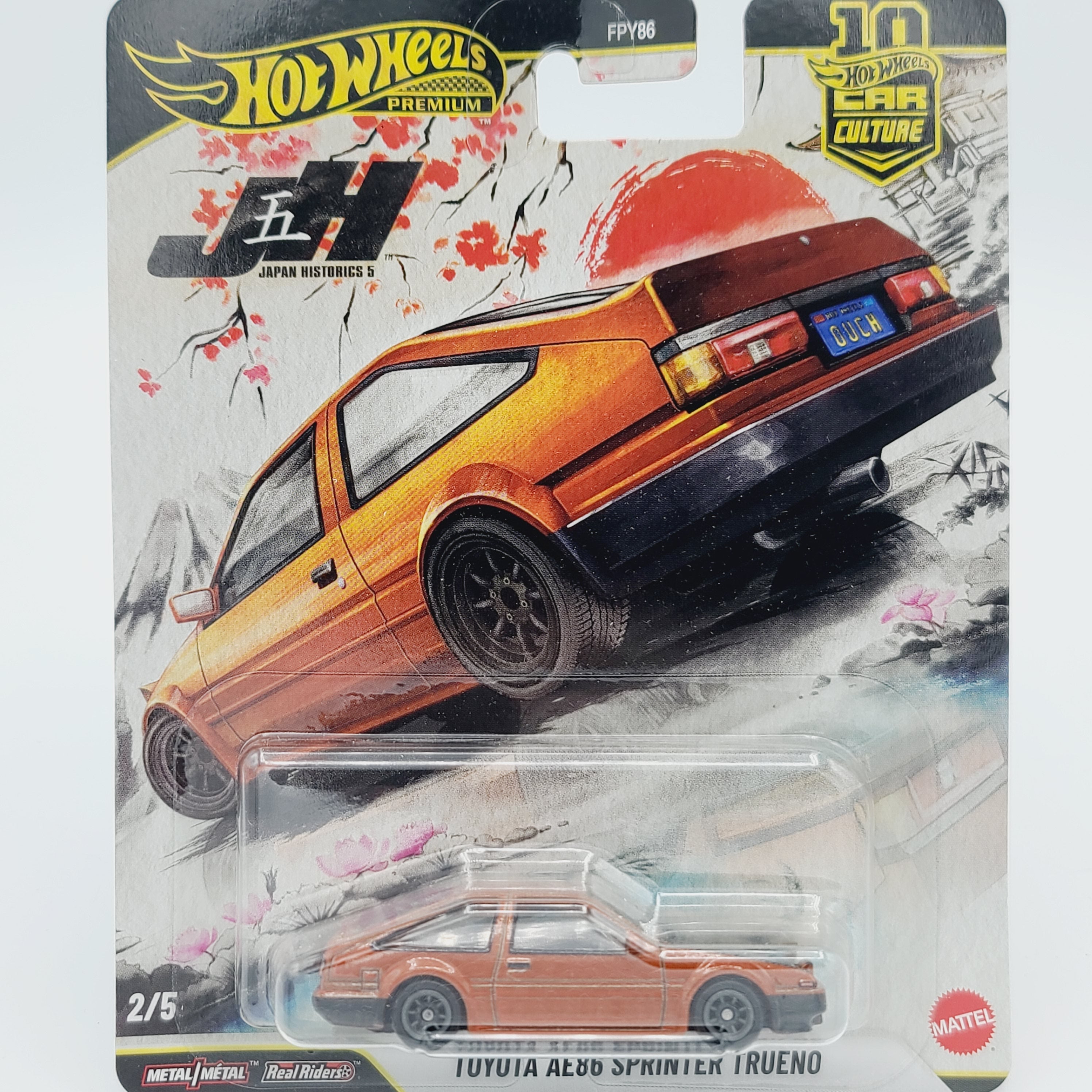 Hot Wheels Toyota AE86 Sprinter Trueno (2026 Car Culture Case P - Japa