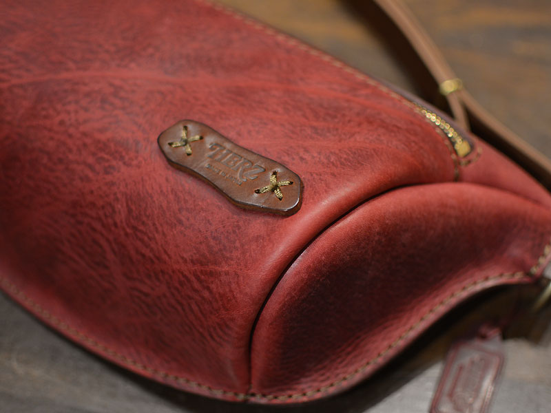 RYU 本革 編み込みバッグ ワインレッド RYU 本革 編み込みバッグ