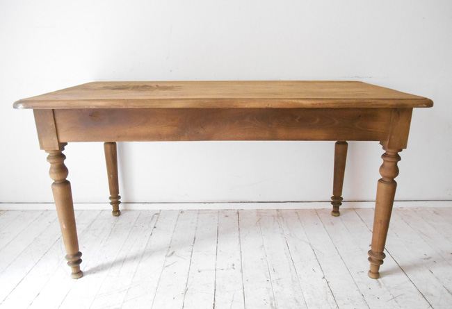 アンティーク フランス テーブル ダイニングテーブル オーク 什器 古木