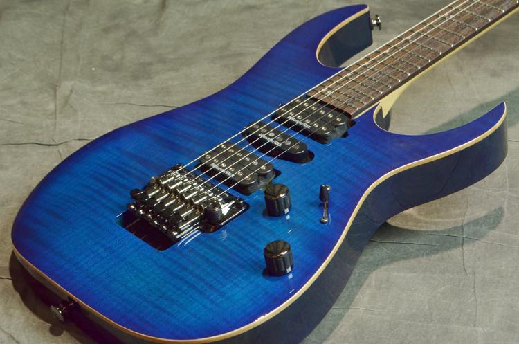 Ibanez エレキギター フレイムメイプル 青 Ibanez エレキギター