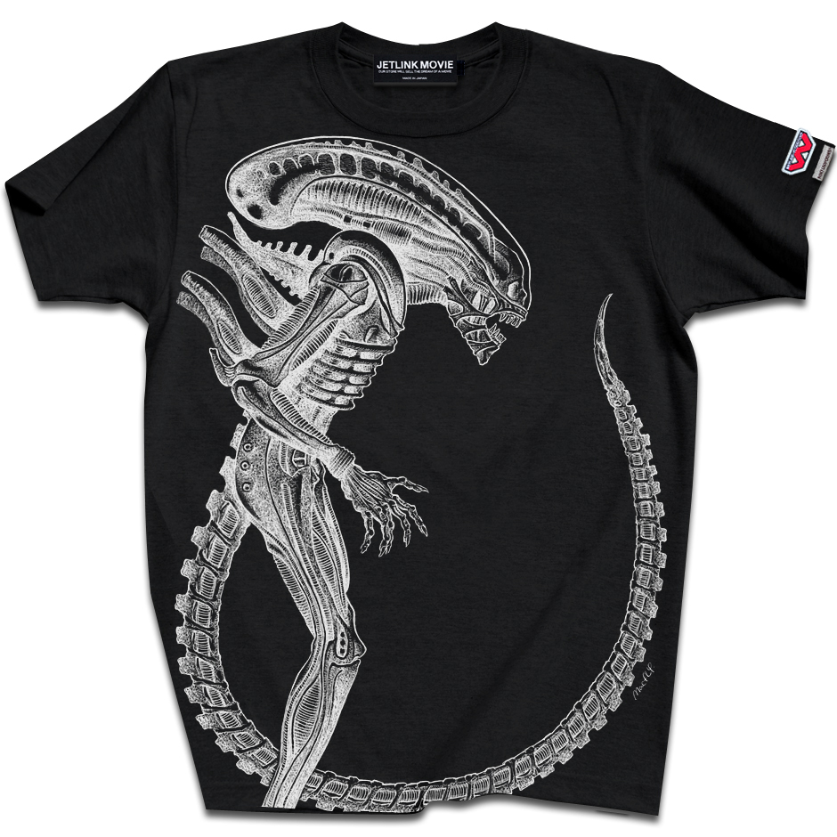 映画エイリアンALIEN×JETLINK Tシャツ｜ALIEN THE PERFECT ORGANISM T