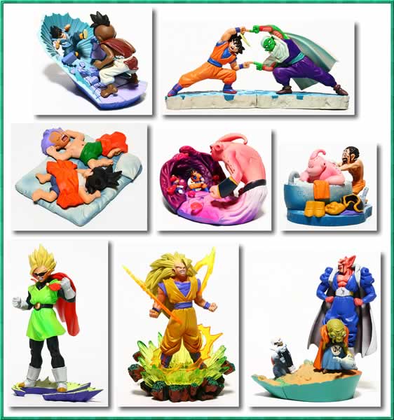 ドラゴンボールカプセルネオ 帰ってきたブウ編 全種彩色セット 【公式