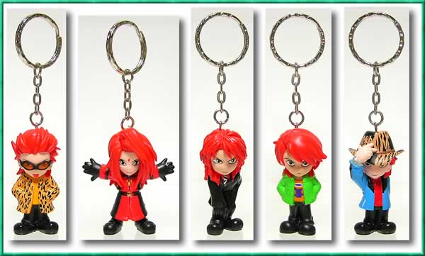 hide フィギュア キーホルダー hide フィギュアキーホルダー 全10体