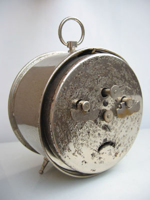 精工舎 機械式置時計数回打 目覚ましIntermittent稼働品