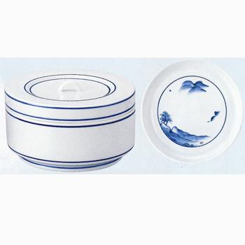 食籠 染付 惺斎好写【販売】-茶道具は京都しみず孔昌堂