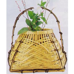 本宗全籠 竹手【販売】-茶道具は京都しみず孔昌堂