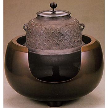 唐銅大西風炉【販売】-茶道具は京都しみず孔昌堂