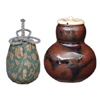 茶入 大名物 漢作 上杉瓢箪写【販売】-茶道具は京都しみず孔昌堂