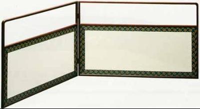 尺8寸風炉先 上透 裏遠山 雲鵬【販売】-茶道具は京都しみず孔昌堂