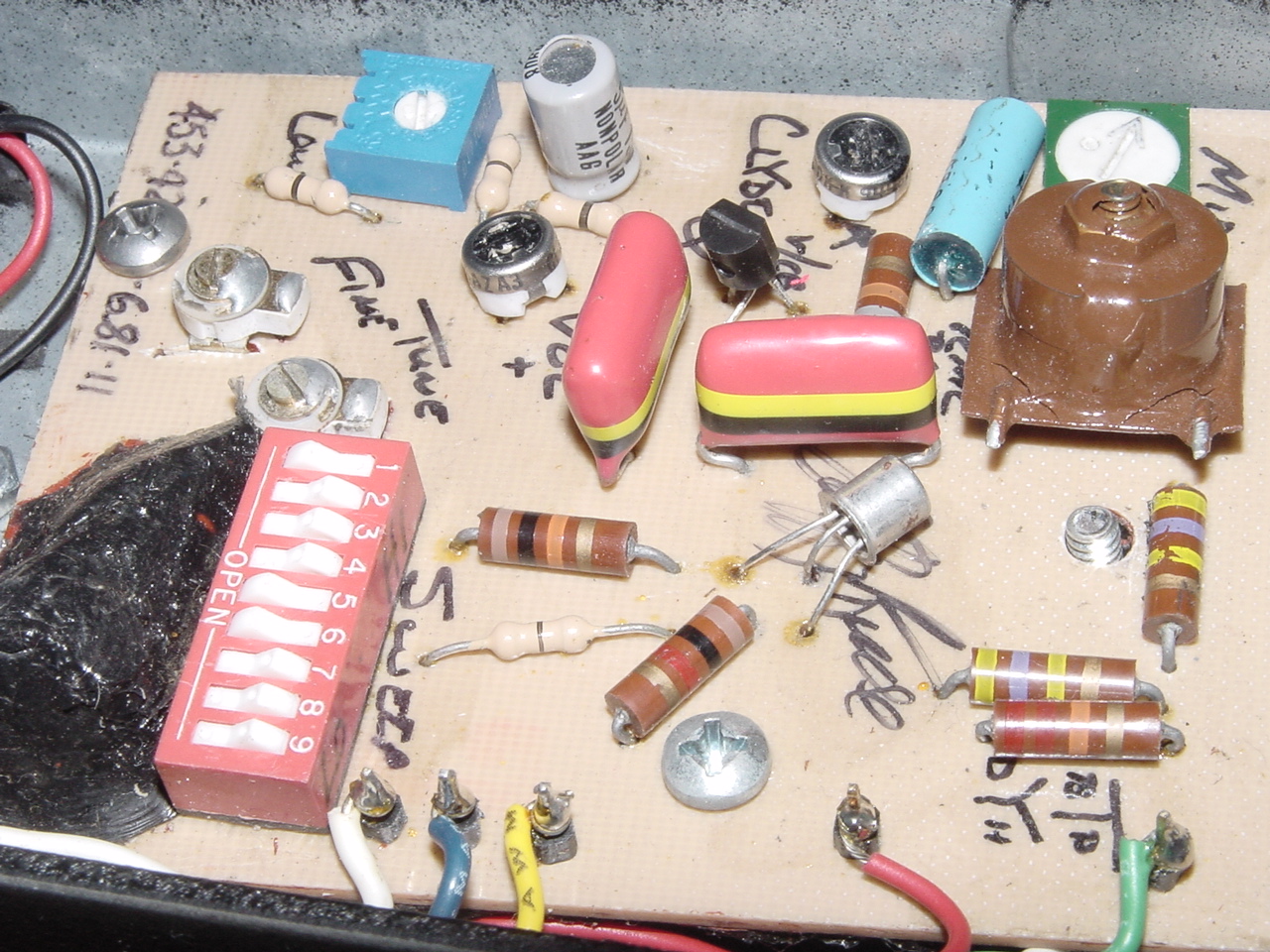 RMC3 WAH(REAL MCCOY CUSTOM)中身写真だけ ギター・エフェクターの自作