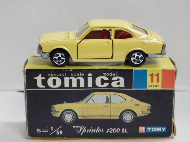 コレクション TOMICA トミカ トヨタ スプリンター 香港製 TOMICA
