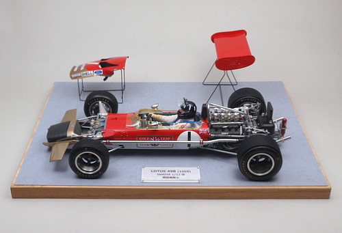 エブロ ロータス49Cの制作 その1 仮組