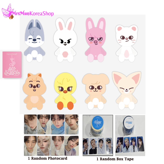 SKZOO テディベア パスポート➕特典トレカ付き