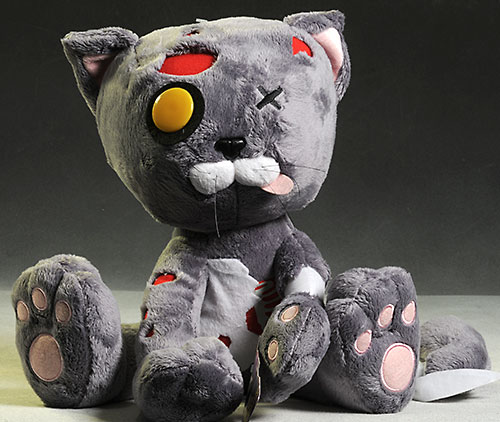 Review and photos of Mega Death Mittens Creepy Cuddler by Mezco