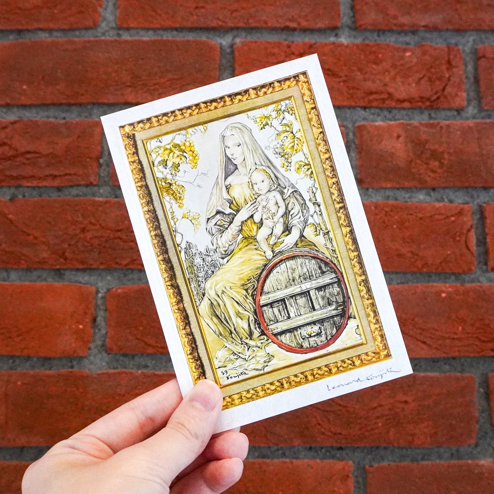 音楽家 ユーモア アート ベルリンフィル ポストカード 音楽家 ユーモア