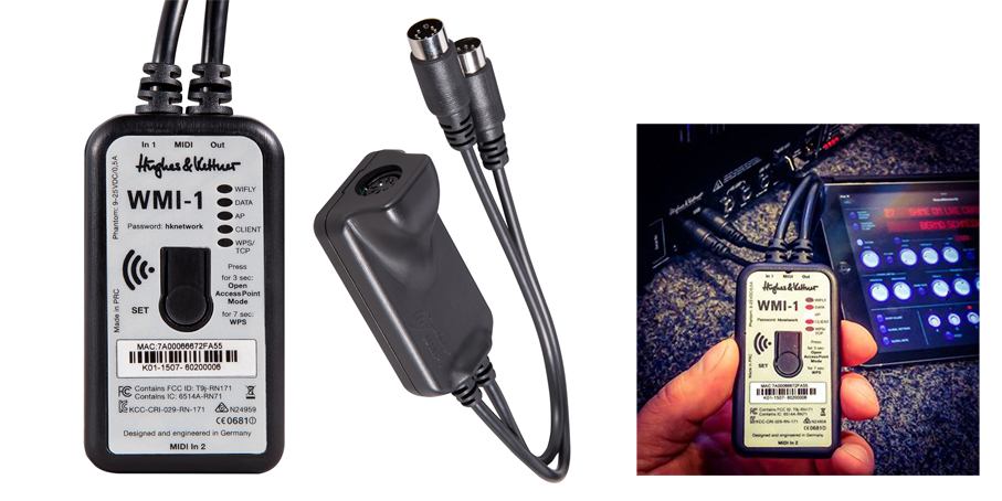 Hughes&Kettner WMI-1 Wireless MIDI Interface （HUK-WMI/1