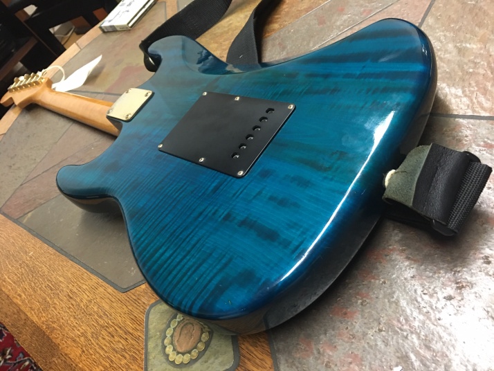 Bossaxe Stratocaster model 80's made