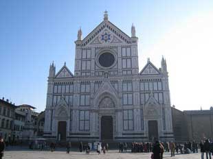 フィレンツェ紀行 3）サンタ・クローチェ教会 08／12／30