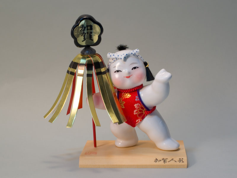 加賀伝統工芸品、紺谷力作「閼伽（あか)人形」 加賀伝統工芸品、紺谷