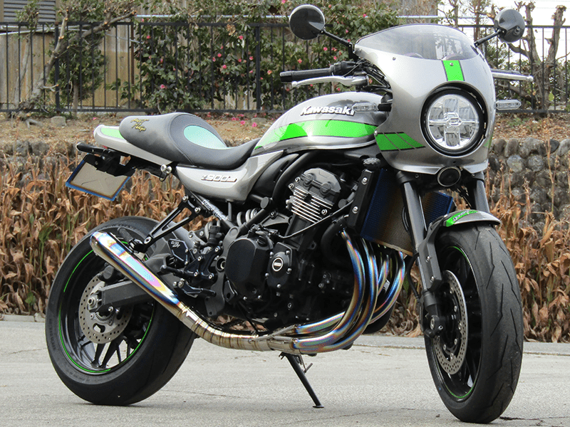 Z900 RS / cafe ZT400 / クロスエキパイ70W｜オオニシヒートマジック