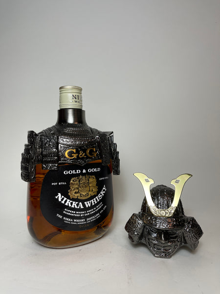 Nikka Gold & Gold (G&G) Blended Japanese Whisky - 1980s (43%, 75cl