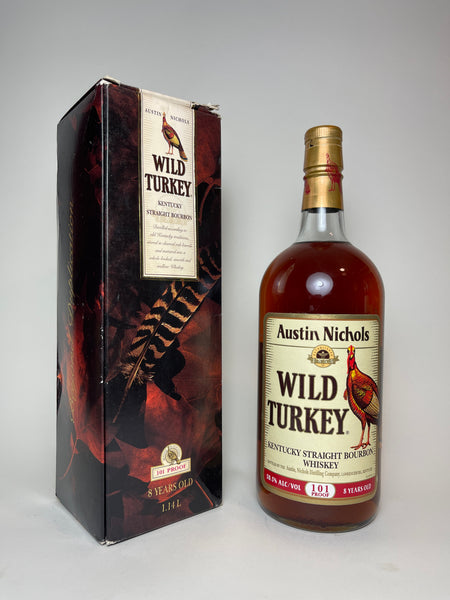 Austin Nichols Wild Turkey 8YO Kentucky Bourbon - Distilled 1989