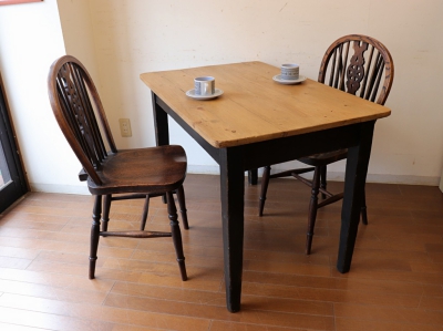 パインフラット パイン家具 オールドパイン家具 アンティークテーブル