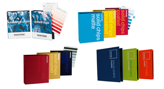 PANTONE solid chips 他パントーン色見本 3冊セット パントン 新旧色